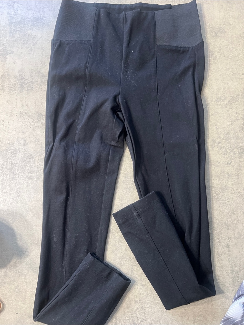 Reitmans Black Stretch Pull-On Dress Pants